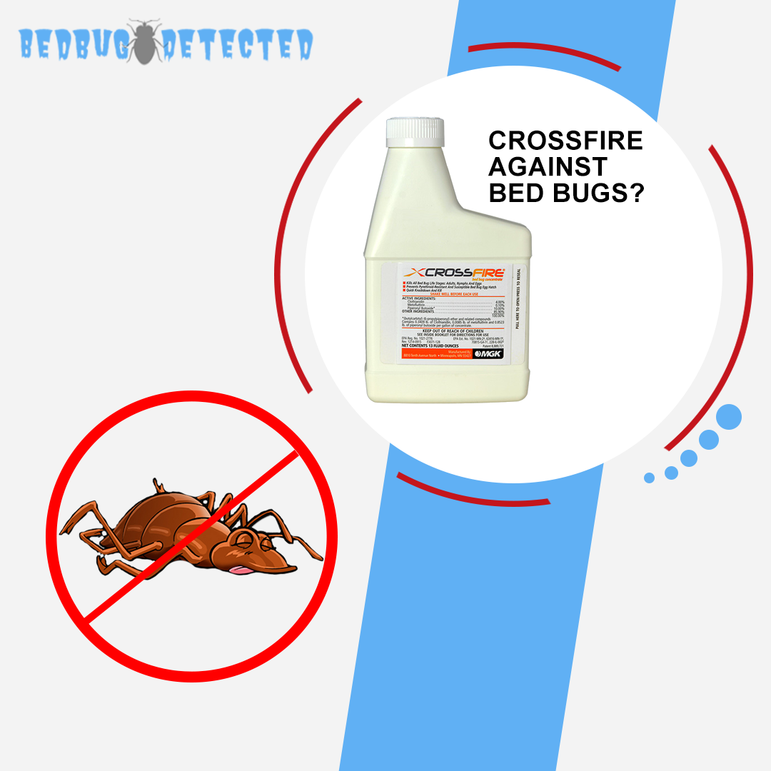 HOW TO USE CROSSFIRE AGAINST BED BUGS