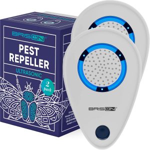 BRISON Ultrasonic Pest Repellent Plug in – Mice Rats Spider Control
